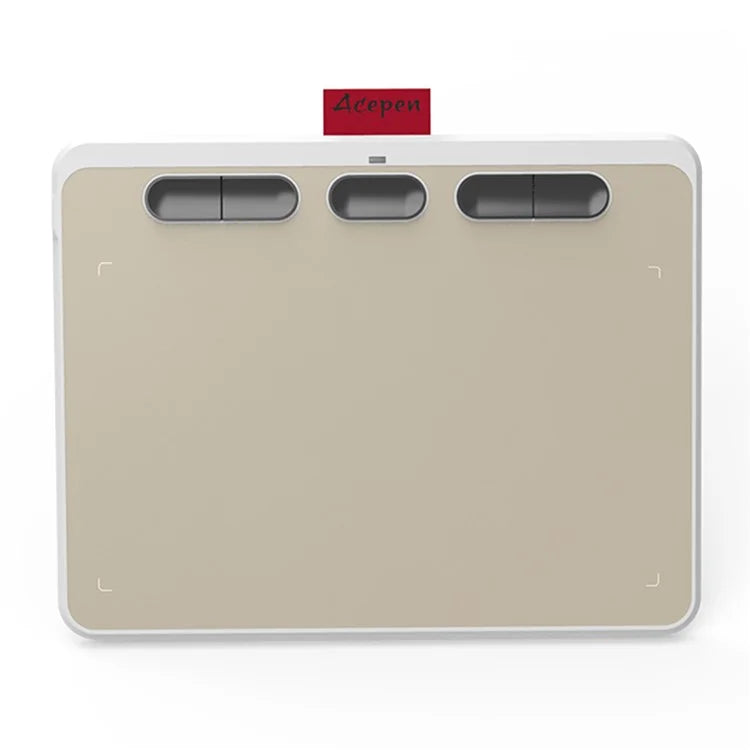 ACEPEN AP604B Plastic Case Ultra Thin Digital Graphic Board Drawing Tablet + 8192 Levels Pressure Battery-free Passive Stylus