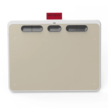 ACEPEN AP604B Plastic Case Ultra Thin Digital Graphic Board Drawing Tablet + 8192 Levels Pressure Battery-free Passive Stylus
