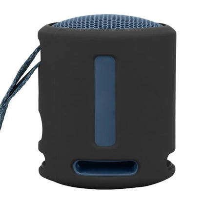 For Sony SRS-XB13 Portable Speaker Sleeve Silicone Case Protective Cover with Carrying Strap