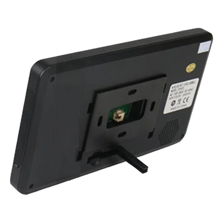620FD11 7-inch Indoor Monitor + Password Fingerprint HD Door Bell Camera, EU Plug