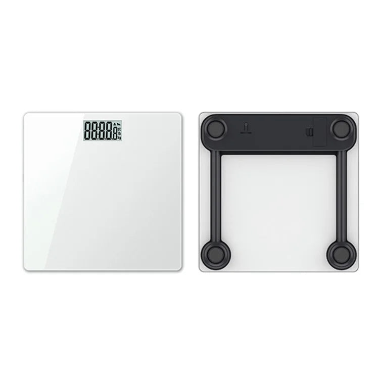 CW301 26x26CM Digital Bathroom Scale Accurate Body Scale with 2000mAh Battery
