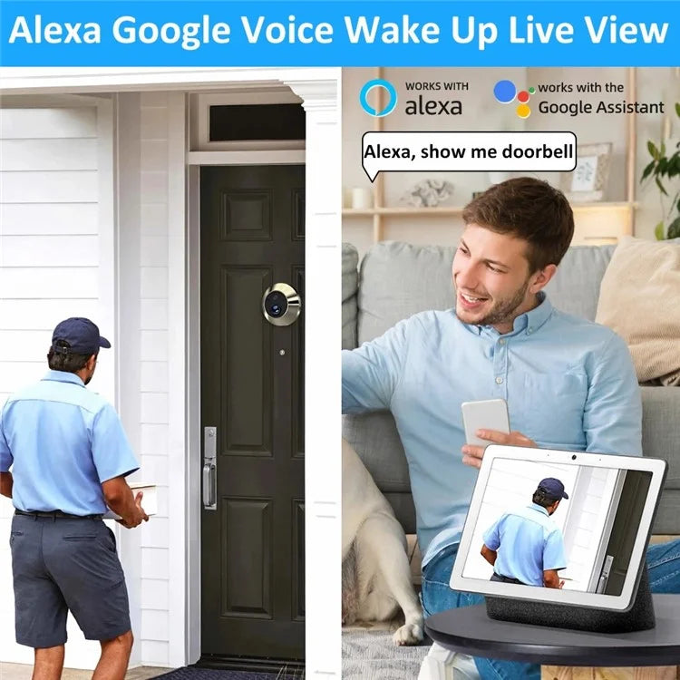 SY-36 4.3 inch Monitor Video Viewer Door Bell Night Vision Camera Smart Peephole