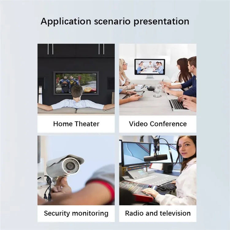 MEASY ET1815 150m HD Extender with POE Function, Transmitter + Receiver Set