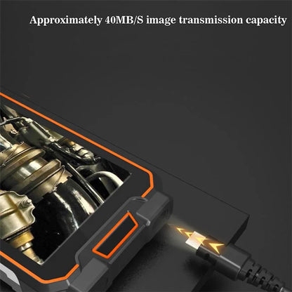 MS20 2m Hard Wire Waterproof LED Borescope Dual Lens Endoscope Camera