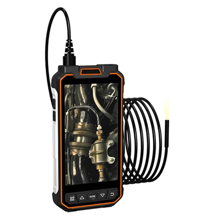 MS20 10m Hard Wire Single Lens Endoscope Camera LED 5-Inch Screen Borescope