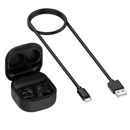 For Samsung Galaxy Buds FE SM-R400 Charging Bin Charger Cable + Replacement Charging Bin