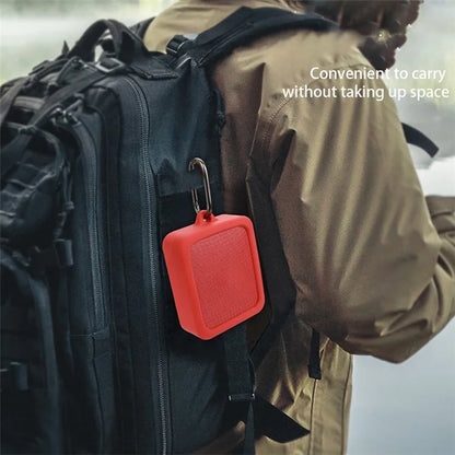 For JBL GO ESSENTIAL Portable Speaker Sleeve Silicone Case Cover