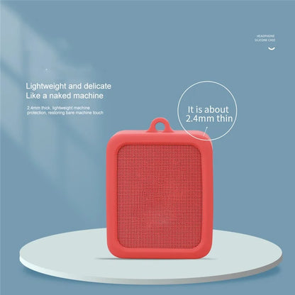 For JBL GO ESSENTIAL Portable Speaker Sleeve Silicone Case Cover
