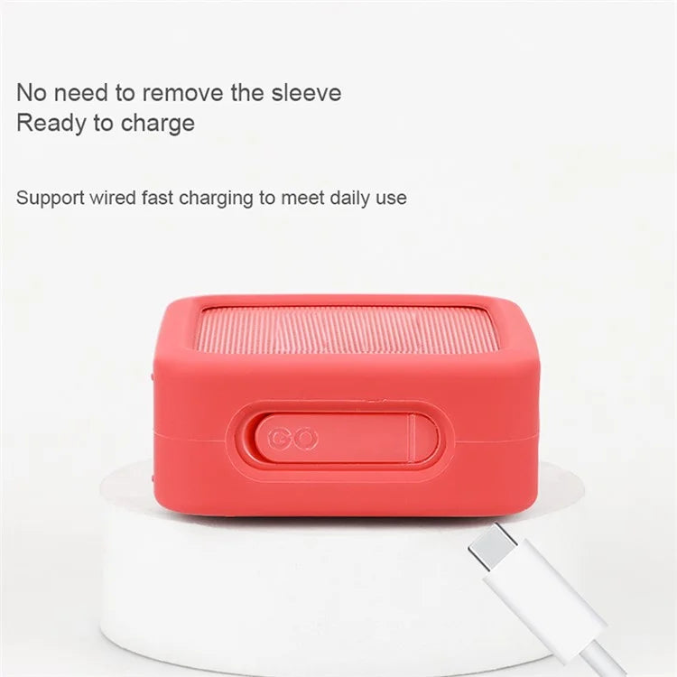 For JBL GO ESSENTIAL Portable Speaker Sleeve Silicone Case Cover