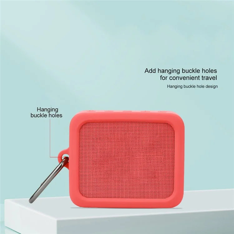For JBL GO ESSENTIAL Portable Speaker Sleeve Silicone Case Cover