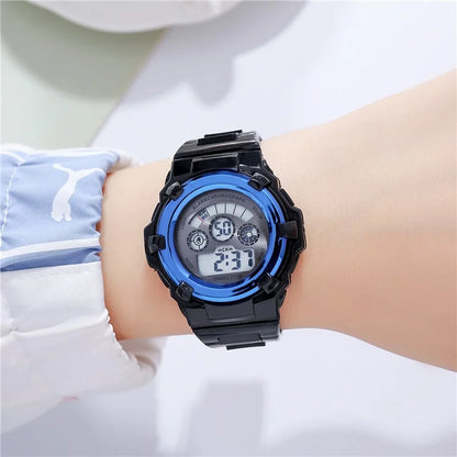 SKMEI 2156 Students Electronic Watch 12  /  24H Multifunction Wristwatch