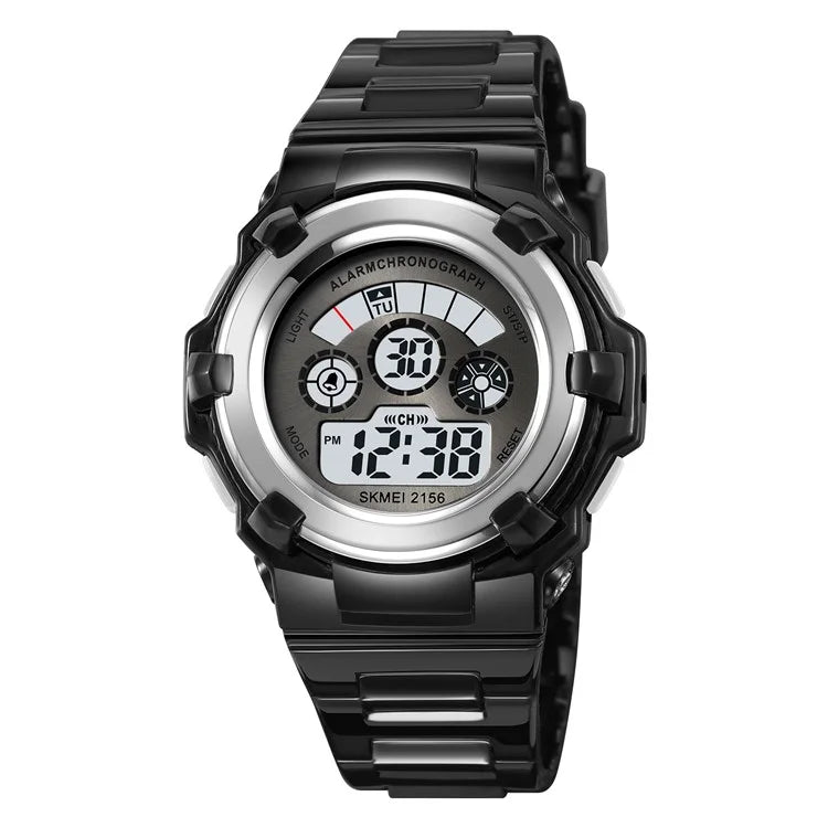 SKMEI 2156 Students Electronic Watch 12  /  24H Multifunction Wristwatch