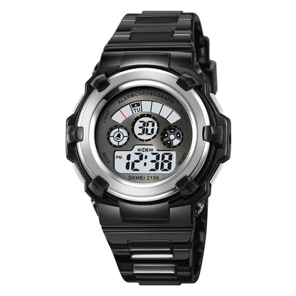 SKMEI 2156 Students Electronic Watch 12  /  24H Multifunction Wristwatch