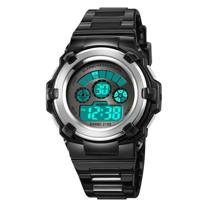 SKMEI 2156 Students Electronic Watch 12  /  24H Multifunction Wristwatch