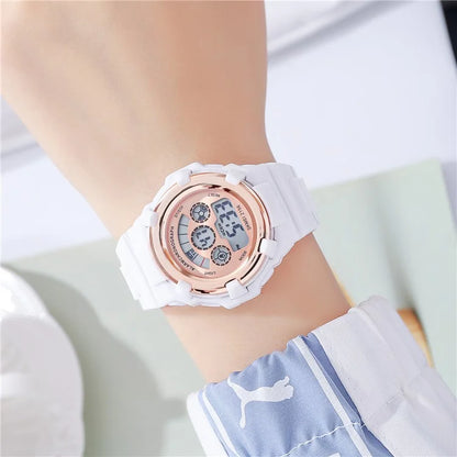 SKMEI 2156 Students Electronic Watch 12  /  24H Multifunction Wristwatch