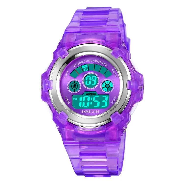 SKMEI 2156 Students Electronic Watch 12  /  24H Multifunction Wristwatch