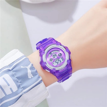 SKMEI 2156 Students Electronic Watch 12  /  24H Multifunction Wristwatch