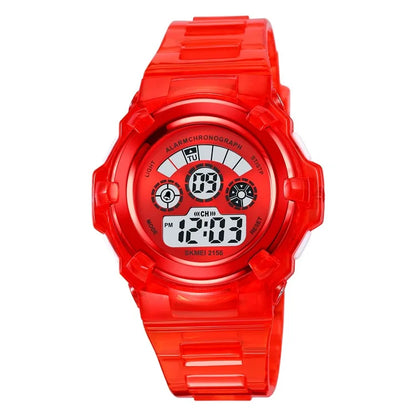 SKMEI 2156 Students Electronic Watch 12  /  24H Multifunction Wristwatch