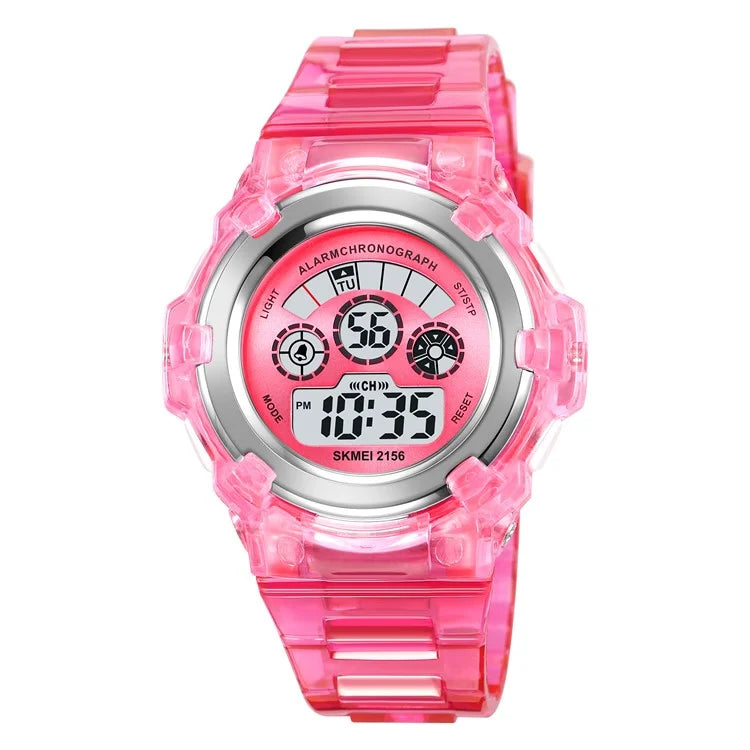 SKMEI 2156 Students Electronic Watch 12  /  24H Multifunction Wristwatch