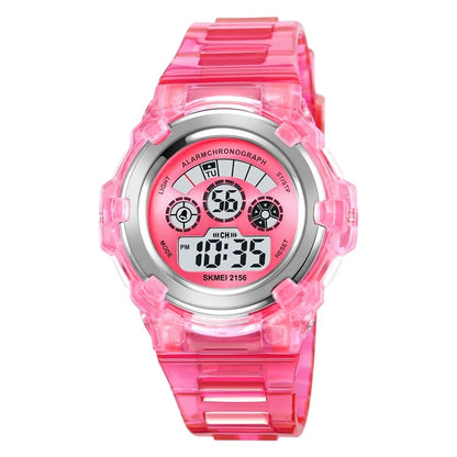 SKMEI 2156 Students Electronic Watch 12  /  24H Multifunction Wristwatch