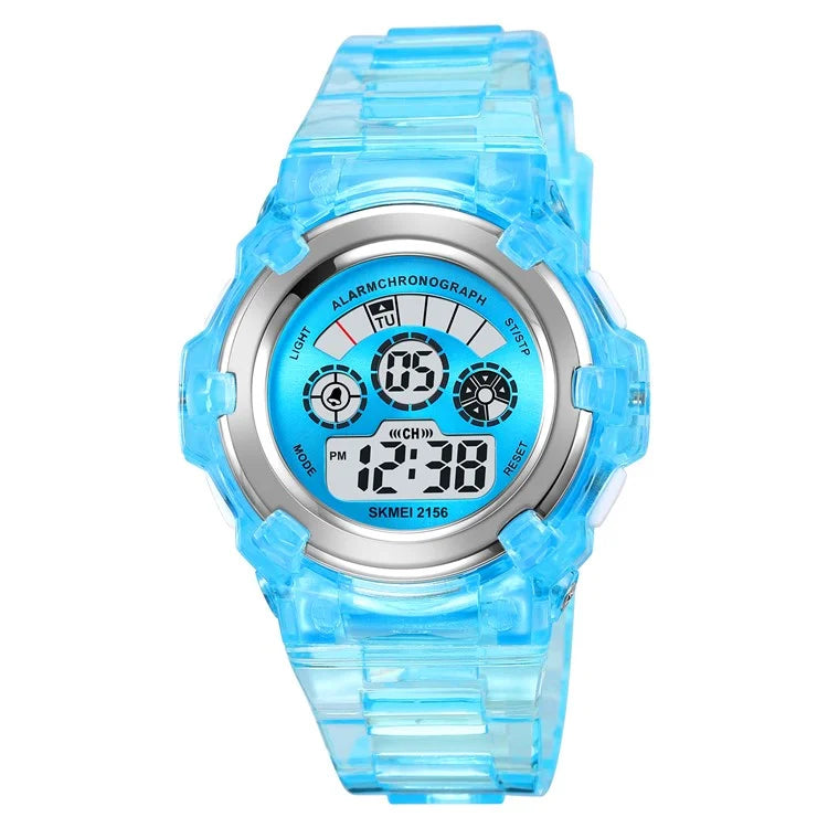 SKMEI 2156 Students Electronic Watch 12  /  24H Multifunction Wristwatch