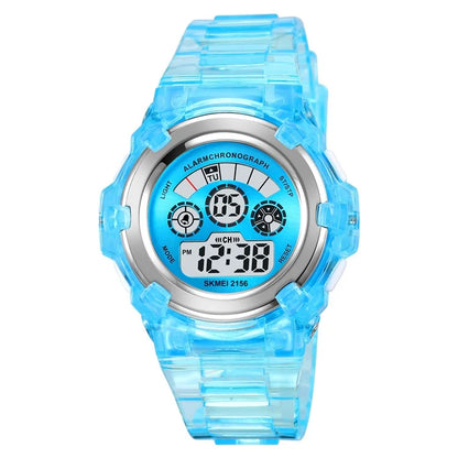 SKMEI 2156 Students Electronic Watch 12  /  24H Multifunction Wristwatch