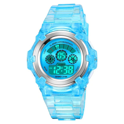SKMEI 2156 Students Electronic Watch 12  /  24H Multifunction Wristwatch