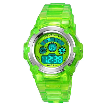 SKMEI 2156 Students Electronic Watch 12  /  24H Multifunction Wristwatch