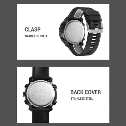 SKMEI 2095 Outdoor Sports 12  /  24H Multifunction Luminous Electronic Watch