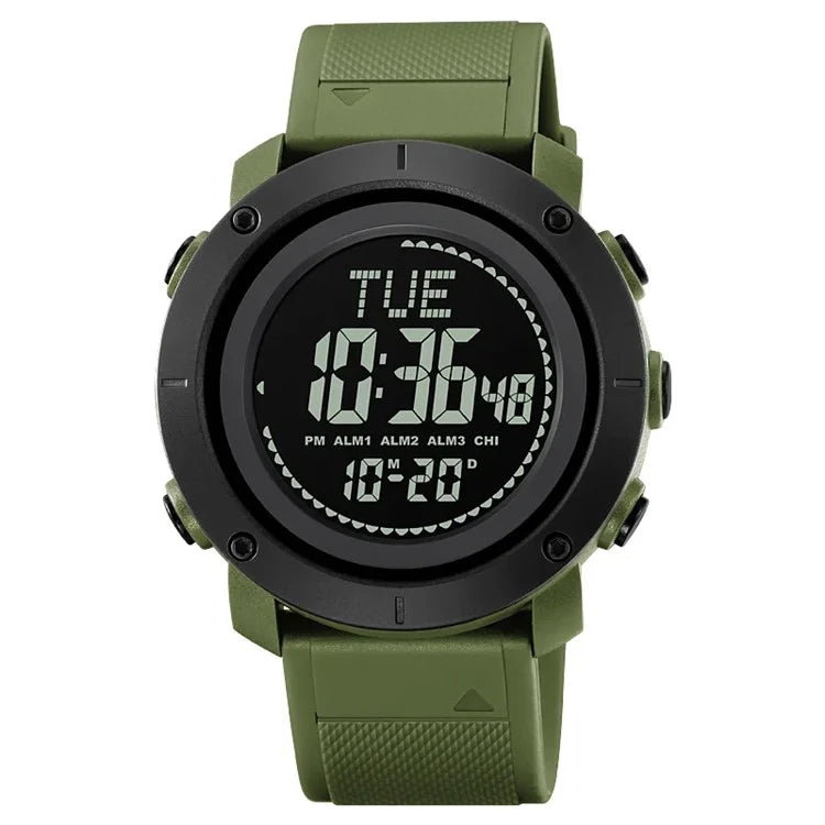 SKMEI 2095 Outdoor Sports 12  /  24H Multifunction Luminous Electronic Watch