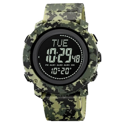 SKMEI 2095 Outdoor Sports 12  /  24H Multifunction Luminous Electronic Watch