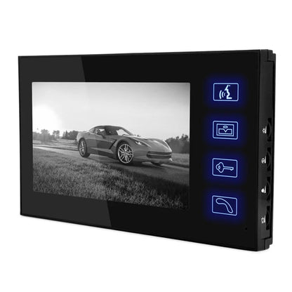 806FG11 7-inch Monitor Electronic Video Viewer Door Bell Night Vision Camera Smart Doorbell, US Plug