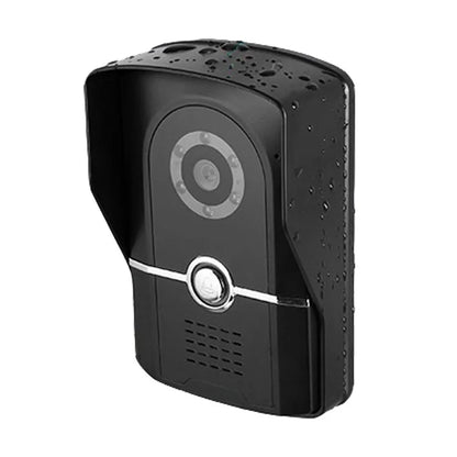 806FG11 7-inch Monitor Smart Electronic Video Viewer Door Bell Night Vision Camera Doorbell, EU Plug