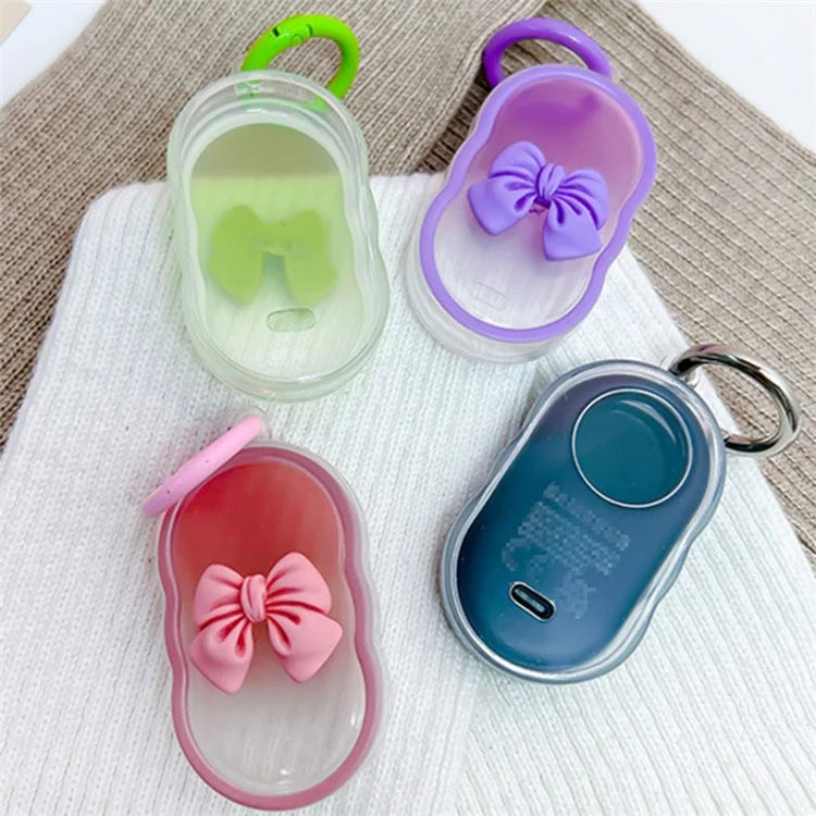 For Samsung Galaxy SmartTag2 TPU Case Bluetooth Tracker Cover with Ring Buckle