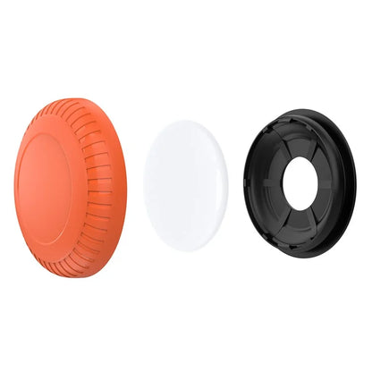 For AirTag Holder Case with Adhesive Sticker TPU+PC Protective Tracker Finder Cover