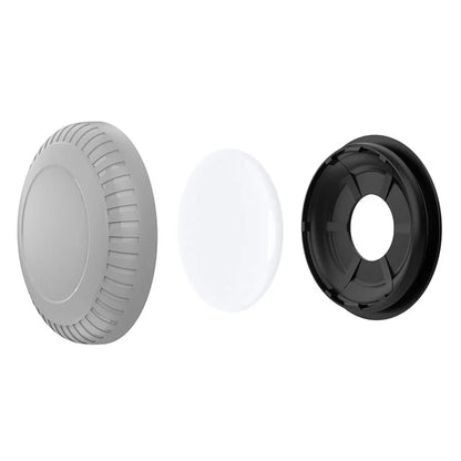 For AirTag Holder Case with Adhesive Sticker TPU+PC Protective Tracker Finder Cover