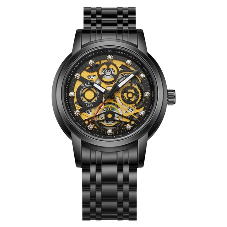 WLISTH S518 Men's Sports Quartz Watch Life Waterproof Luminous Wrist Bracelet