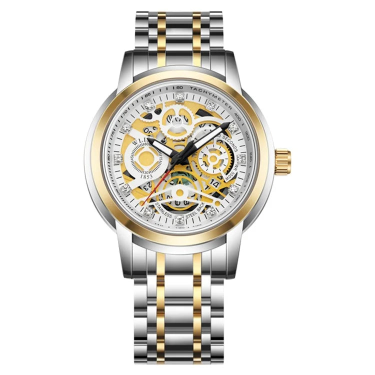 WLISTH S518 Men's Sports Quartz Watch Life Waterproof Luminous Wrist Bracelet
