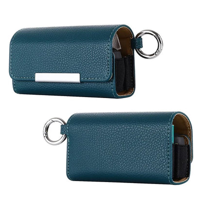 For IQOS 3 / Iluma Prime Case PU Leather Portable Electronic Cigarette Storage Bag