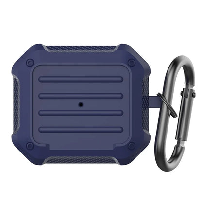 AHASTYLE WG145 For Apple AirPods 3 Earphone Case Anti-Drop TPU Cover with Carabiner