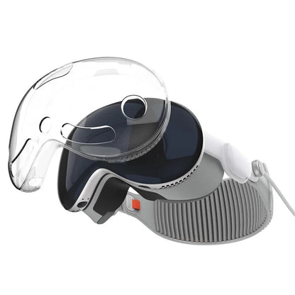 AHASTYLE WG146 TPU+PC Case for Apple Vision Pro Headset Protective Cover