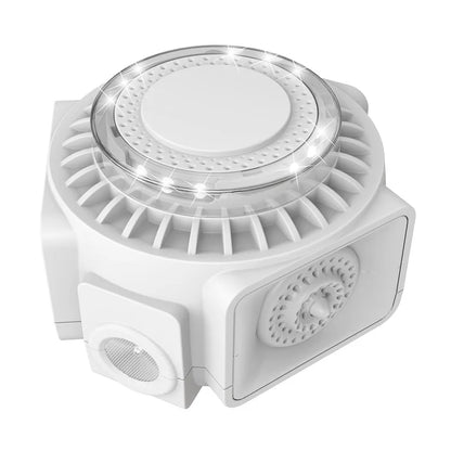 360-Degree High-Power Ultrasonic Pest Repeller with LED Light