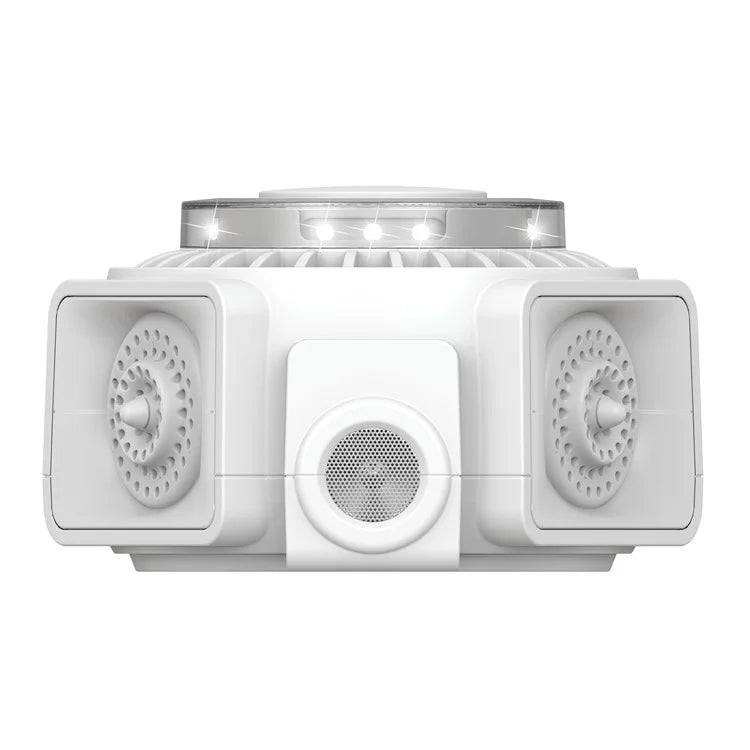 360-Degree High-Power Ultrasonic Pest Repeller with LED Light