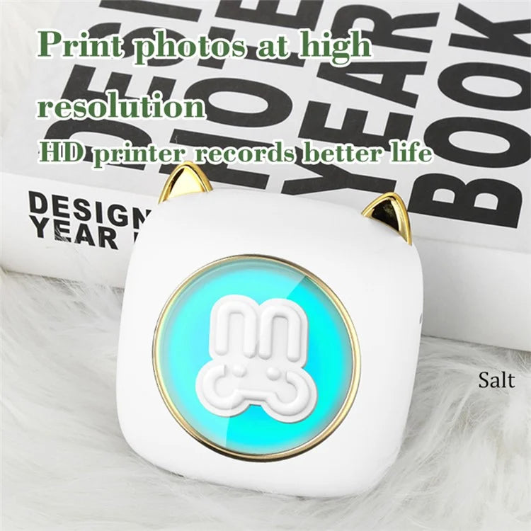 C23 Bluetooth Connection Thermal Printer Wireless Mini Pocket Printer, Standard Version