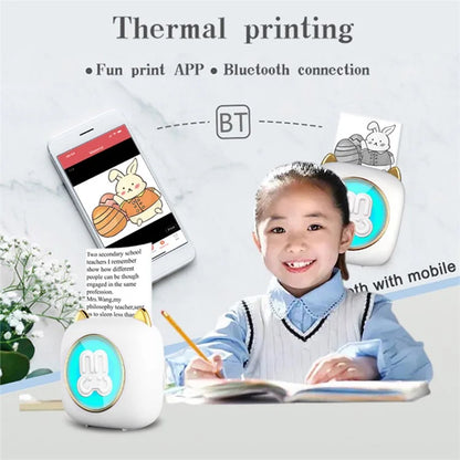 C23 Bluetooth Connection Thermal Printer Wireless Mini Pocket Printer, Standard Version