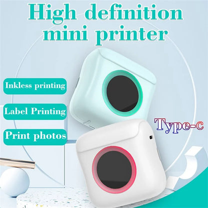 C22 Multifunctional Pocket Thermal Printer Bluetooth Label Maker, Standard Version