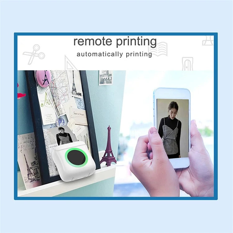 C22 Multifunctional Pocket Thermal Printer Bluetooth Label Maker, Standard Version