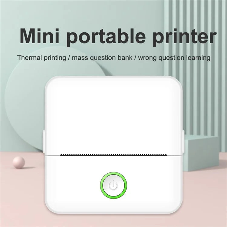 X6 Bluetooth Thermal Pocket Printer Inkless Note Sticker Maker Printing Machine