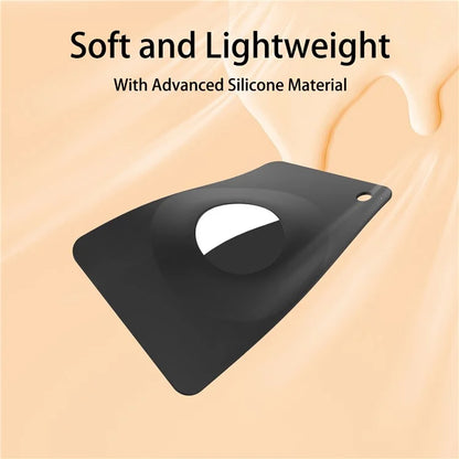 Compatible with Apple AirTag Silicone Card Sleeve Anti-Lost Protective Case Cover