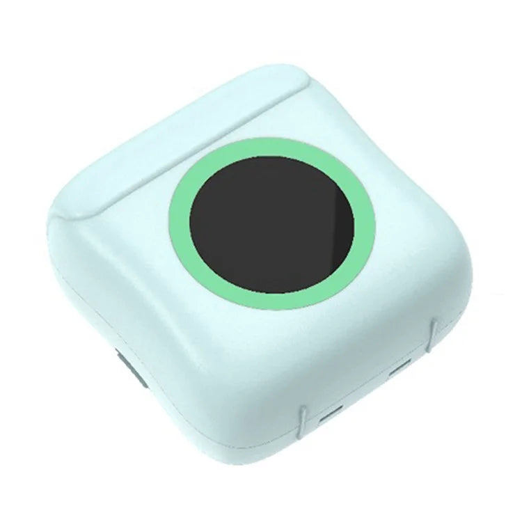 C22 Pocket Printer Bluetooth Inkless Mini Sticker Printer Colorful Atmosphere Light
